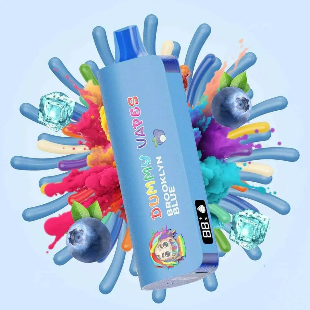 Dummy_Disposable_Vapes_Brooklyn_Blue.jpg Dummy Vape 8,000 Puffs - Image 1