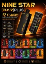 Nine Star Bar Plus Replacement Pod 20,000 Puffs