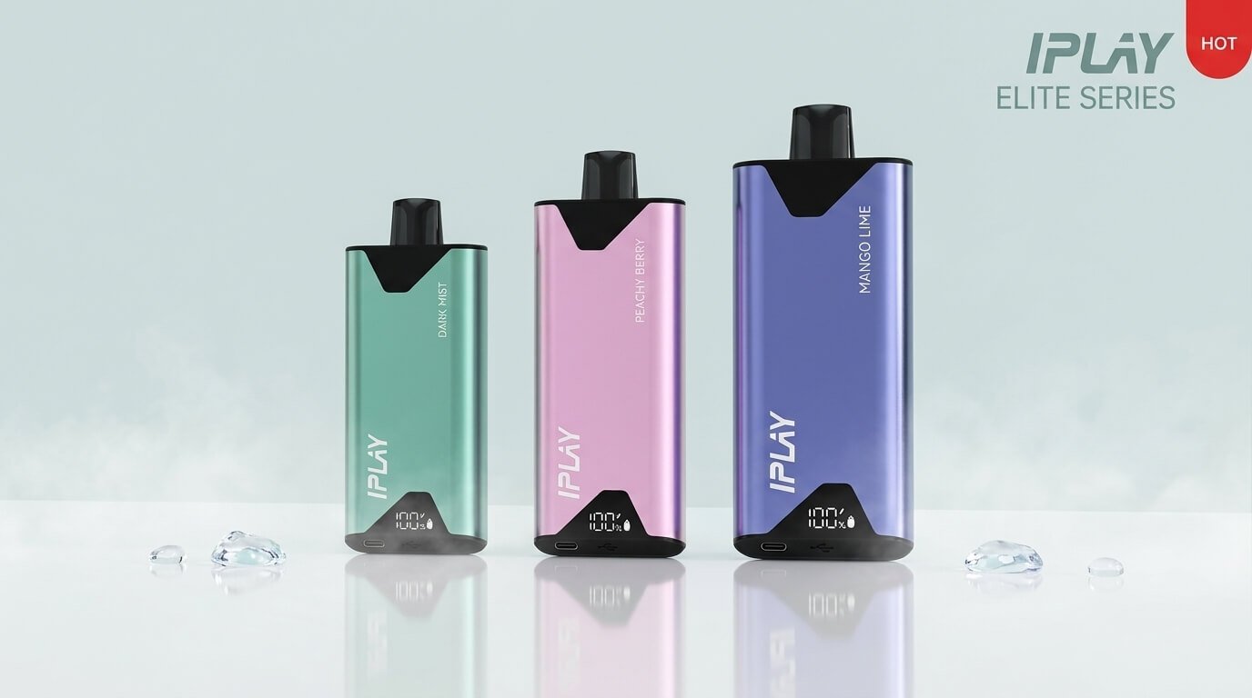 Rechargeable vape kit next to its replacement pod, Kenya